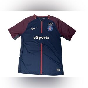 Nike PSG Paris saint germain French national football 2017/18 home jersey